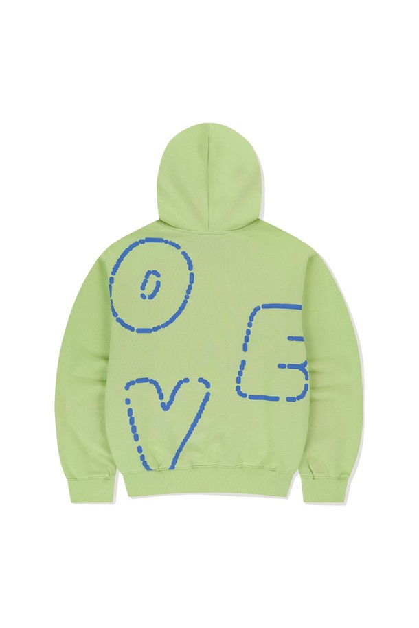 SUNLOVE - 후디 - Capital Hoodie Lime