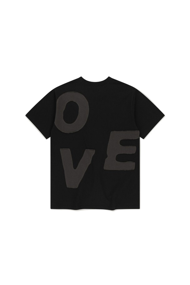 SUNLOVE - 반팔티셔츠 - Capital Tee Black