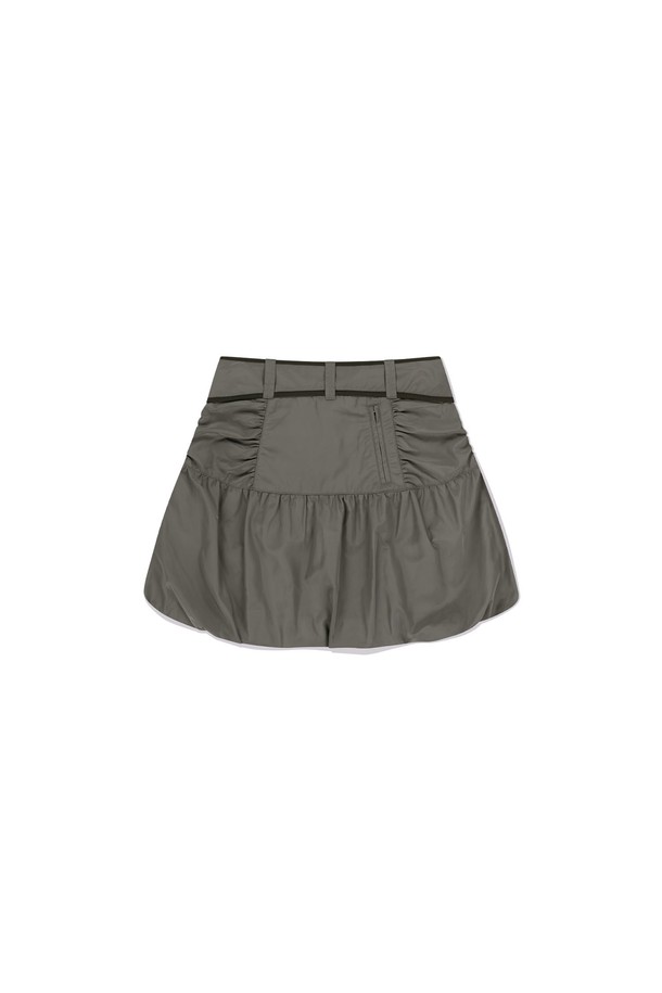 SUNLOVE - 미니스커트 - Bubble Skirt Grey