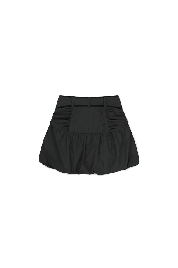 SUNLOVE - 미니스커트 - Bubble Skirt Black