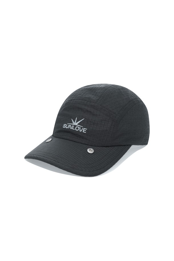 SUNLOVE - 모자 - Grid Breath Hybrid Cap Charcoal