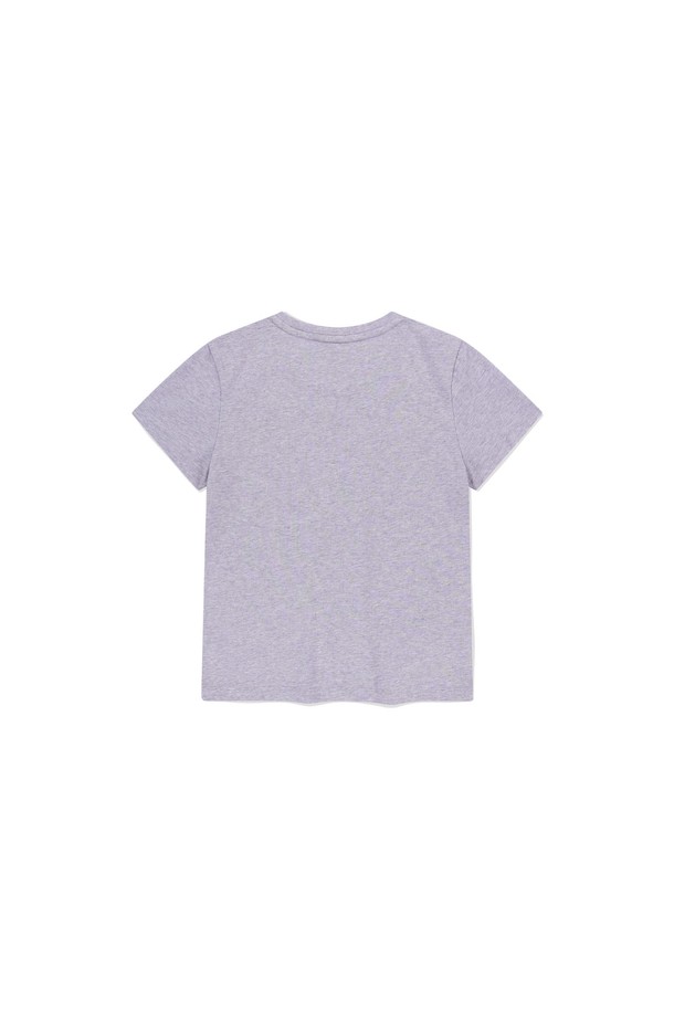 SUNLOVE - 반소매 티셔츠 - W Daybreak Tee Heather Lavender