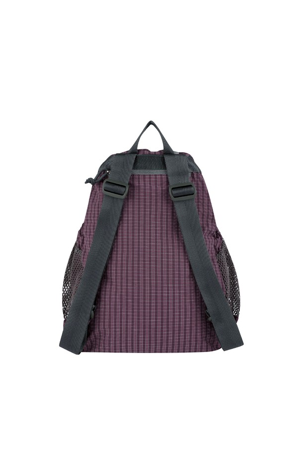 SUNLOVE - 백팩 - Tourer Gym Sack Purple Grid