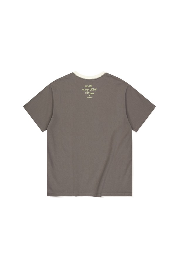SUNLOVE - 반팔티셔츠 - Sparkle Tee Taupe