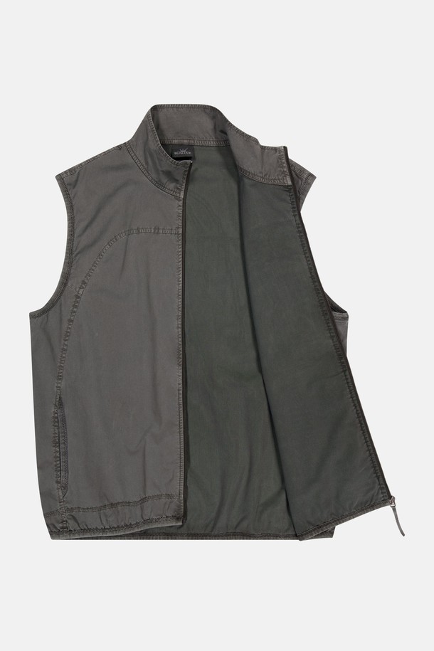 SUNLOVE - 베스트 - Redux Full Zip Vest Charcoal