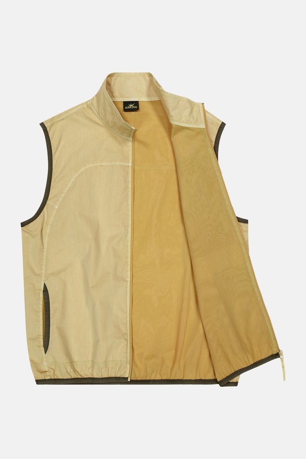 SUNLOVE - 베스트 - Redux Full Zip Vest Yellow