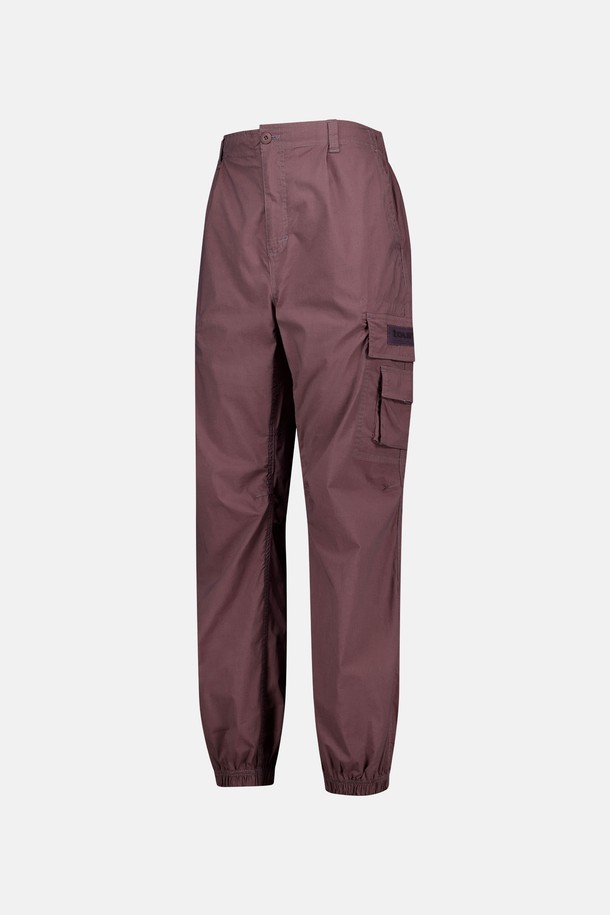 SUNLOVE - 캐주얼팬츠 - Overdyed Cargo Jogger Pants Brown