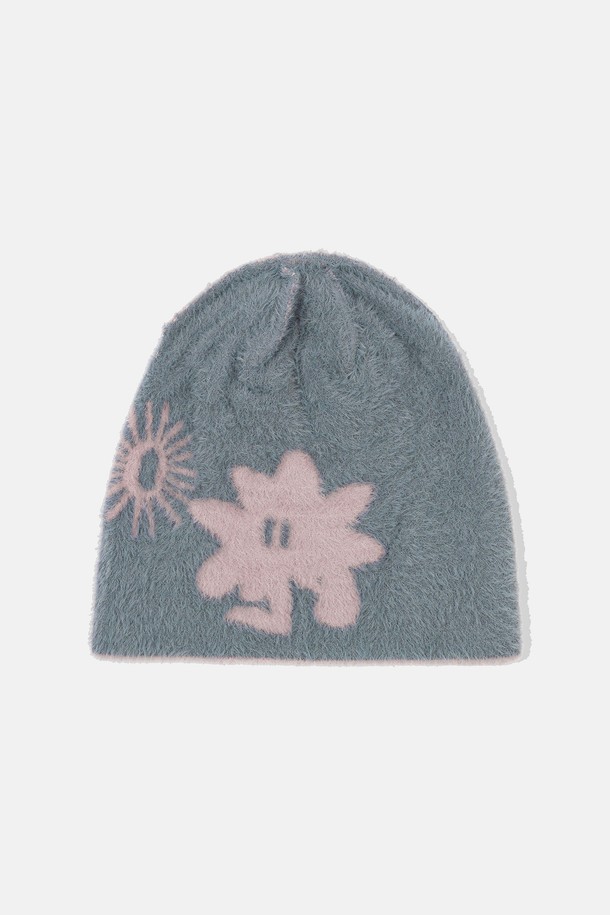 SUNLOVE - 모자 - Cali Shaggy Beanie Pink