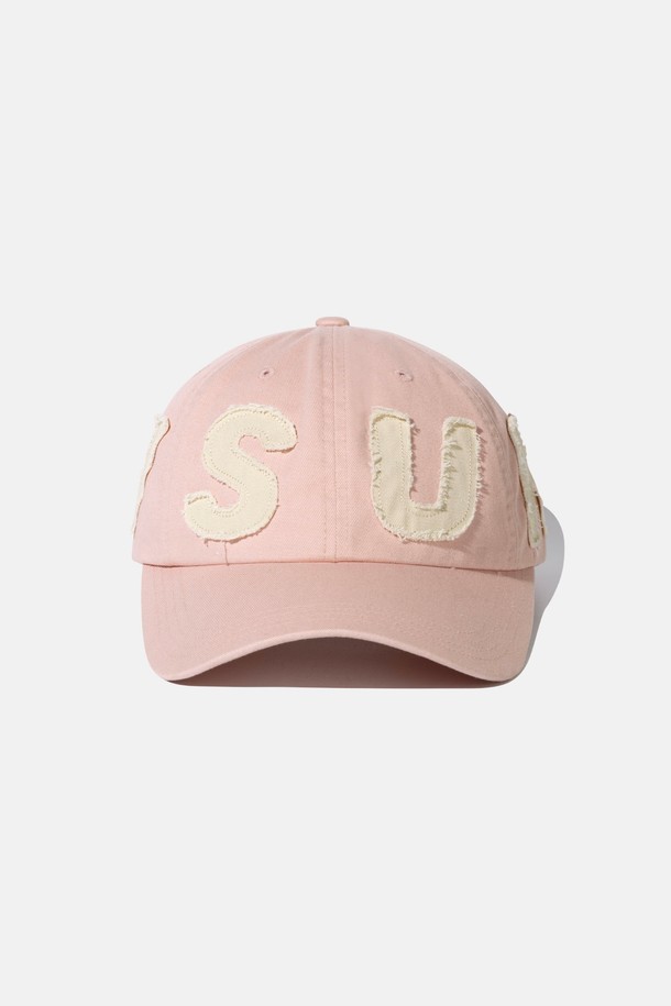 SUNLOVE - 모자 - Cut Off Capital Cap Pink