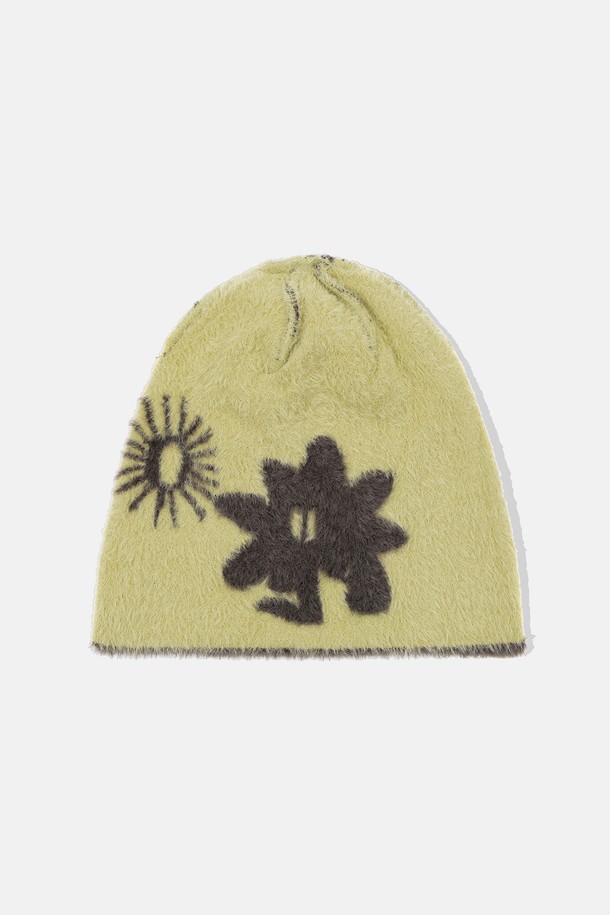 SUNLOVE - 모자 - Cali Shaggy Beanie Brown