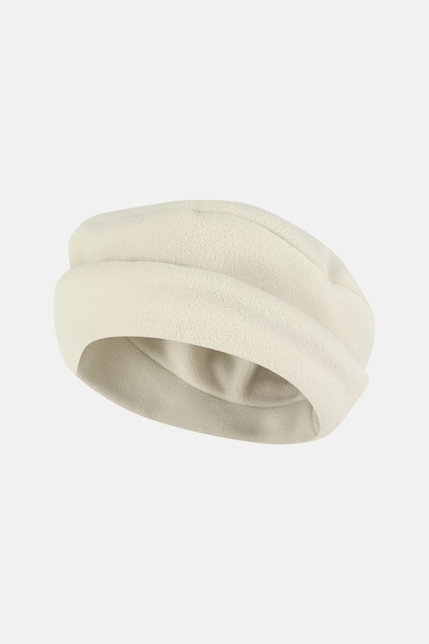 SUNLOVE - 모자 - Fleece Roll Hat Ivory