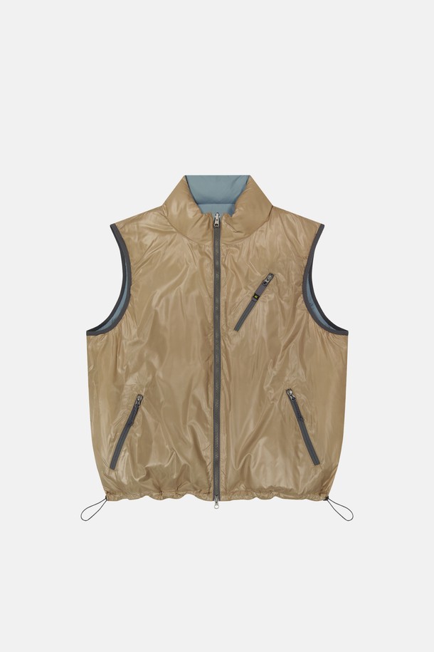 SUNLOVE - 다운/패딩 - Turbo Reversible Down Vest Blue