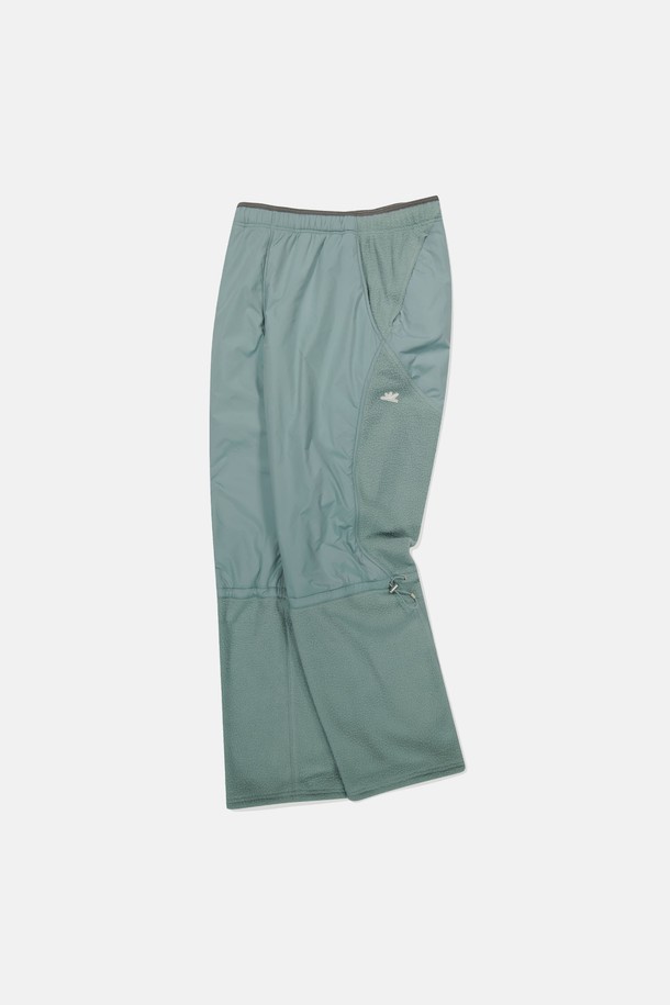 SUNLOVE - 캐주얼팬츠 - Pile Fleece Pants Light Teal