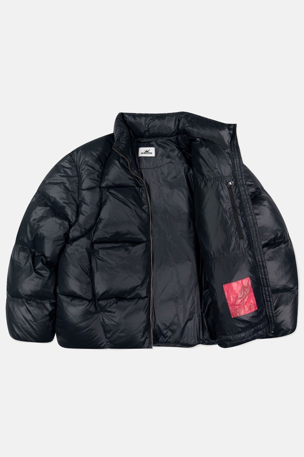 SUNLOVE - 다운/패딩 - Toray Slice Down Jacket Black