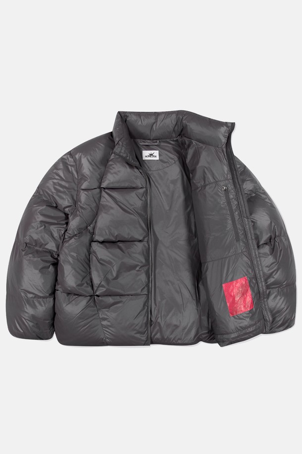 SUNLOVE - 다운/패딩 - Toray Slice Down Jacket Grey