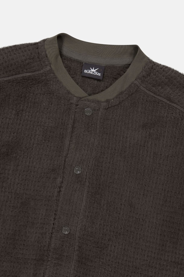 SUNLOVE - 가디건 - Polartec Alpha Cardigan Brown