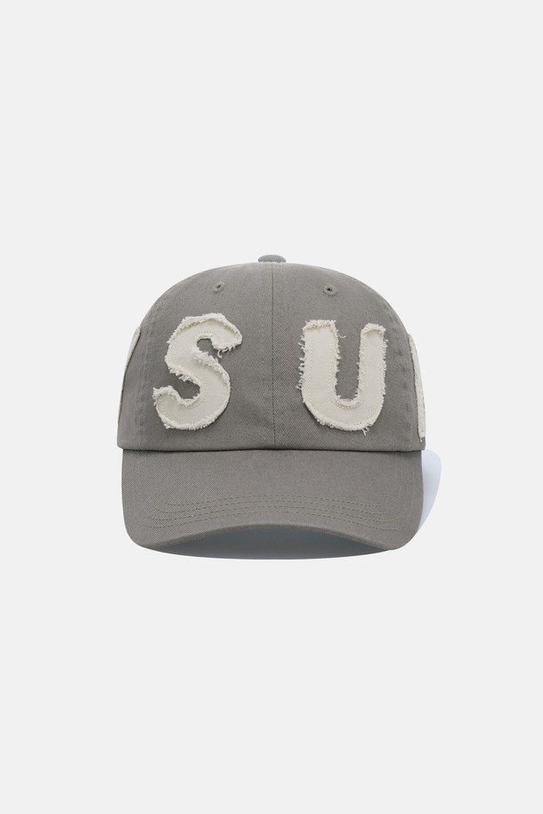 SUNLOVE - 모자 - Cut Off Capital Cap Grey