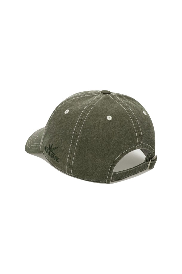 SUNLOVE - 모자 - S Flare Cap Olive