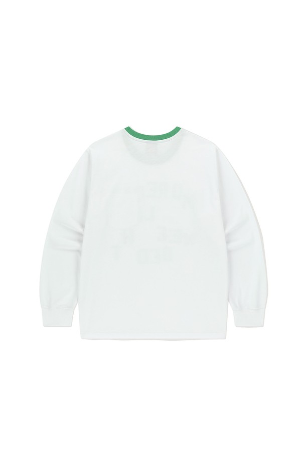 SUNLOVE - 긴팔티셔츠 - MDLN L/S Tee White