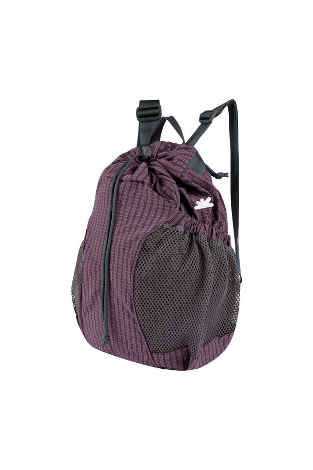 SUNLOVE - 백팩 - Tourer Gym Sack Purple Grid