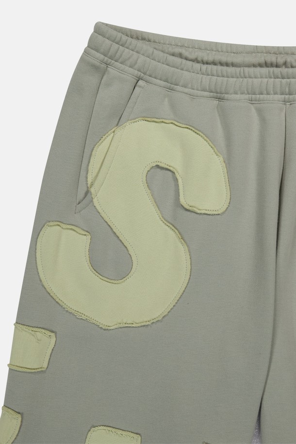 SUNLOVE - 캐주얼팬츠 - Capital Sweatpants Light Sage