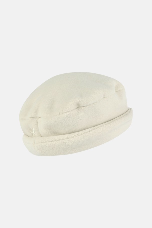 SUNLOVE - 모자 - Fleece Roll Hat Ivory