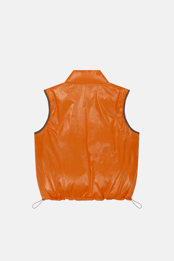 SUNLOVE - 다운/패딩 - Turbo Reversible Down Vest Charcoal