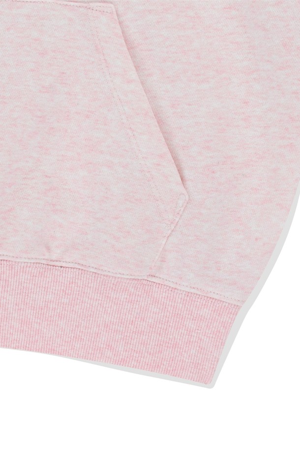 SUNLOVE - 후디 - W Fly Stitch Hoodie Heather Pink