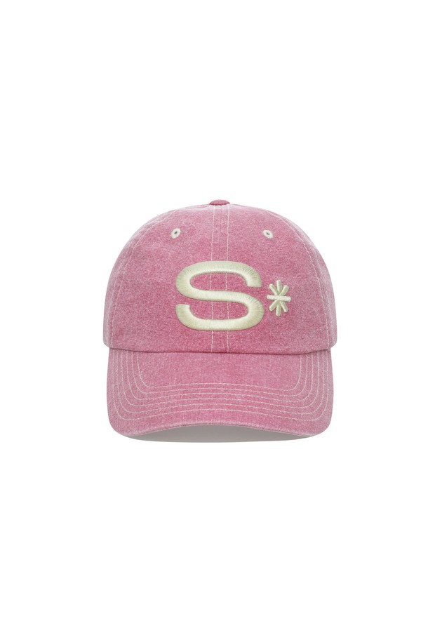 SUNLOVE - 모자 - S Flare Cap Pink