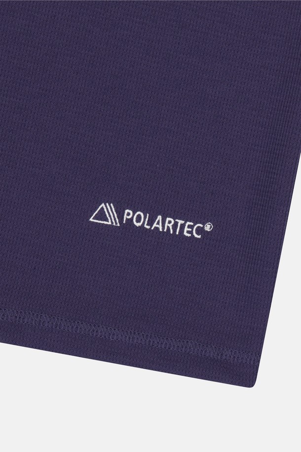 SUNLOVE - 반팔티셔츠 - Polartec Waffle S/S Tee Navy