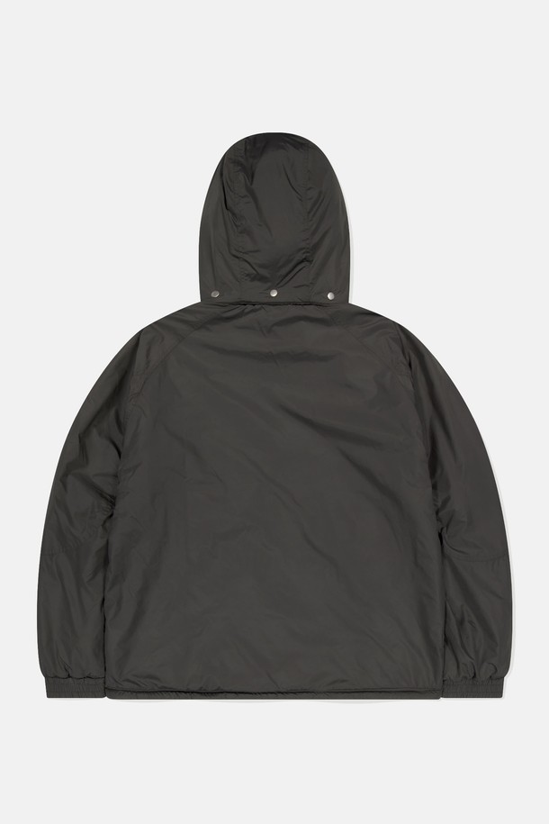 SUNLOVE - 블루종/점퍼 - Reversible Pile Fleece Jacket Charcoal