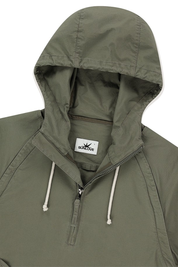 SUNLOVE - 점퍼 - 2Way Field Anorak Jacket Olive