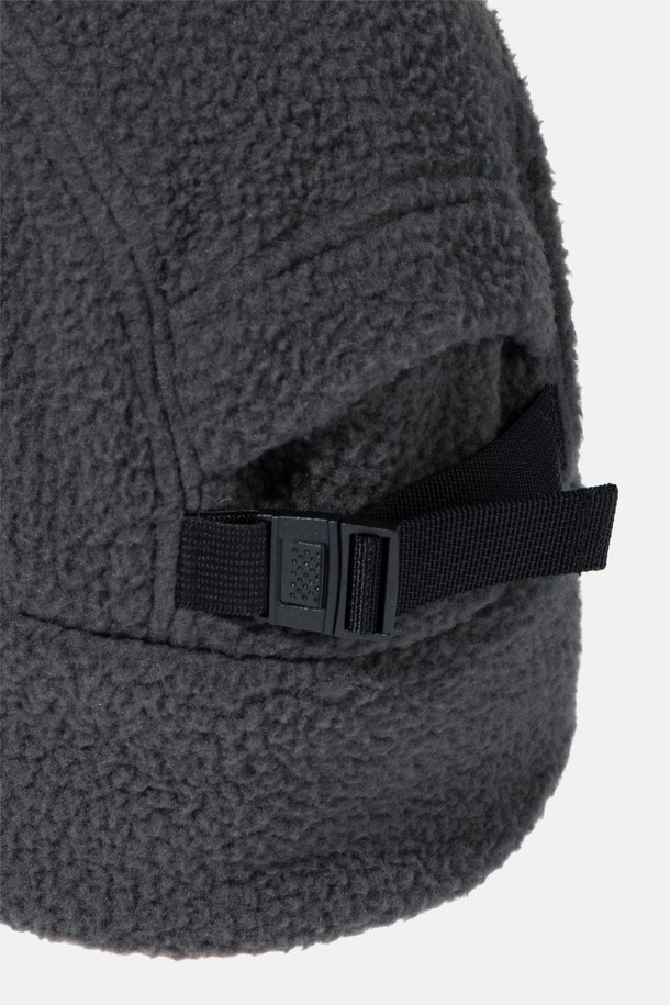 SUNLOVE - 모자 - Pile Fleece Earflap Cap Charcoal