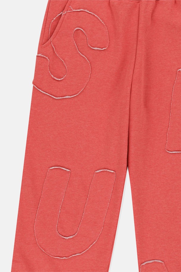 SUNLOVE - 캐주얼팬츠 - Capital Sweatpants Heather Red