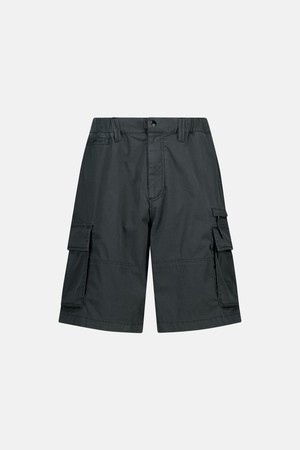 Square Cargo Shorts Black