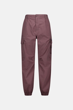 Overdyed Cargo Jogger Pants Brown