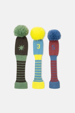 Knit Headcover Set Multi