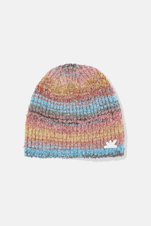 Boucle Multi Beanie Pink