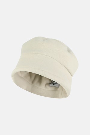 Fleece Roll Hat Ivory