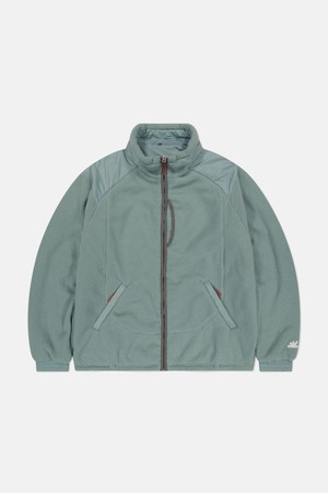 Reversible Pile Fleece Jacket Light Teal