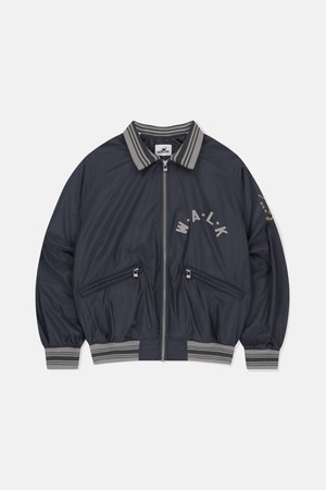 Walk Varsity Jacket Navy