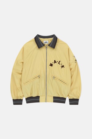 Walk Varsity Jacket Yellow