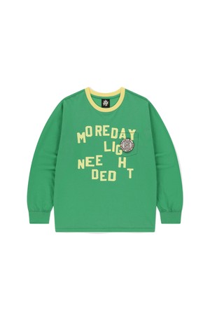 MDLN L/S Tee Green