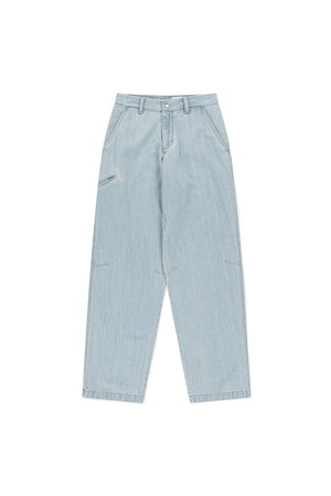 Right Aero Denim Pants Light Blue