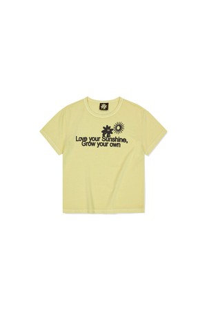 W Love Your Sunshine Tee Yellow