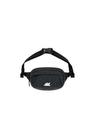 Pebble Waist Pack Black Grid