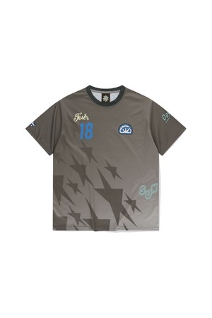 Stars Jersey Tee Brown