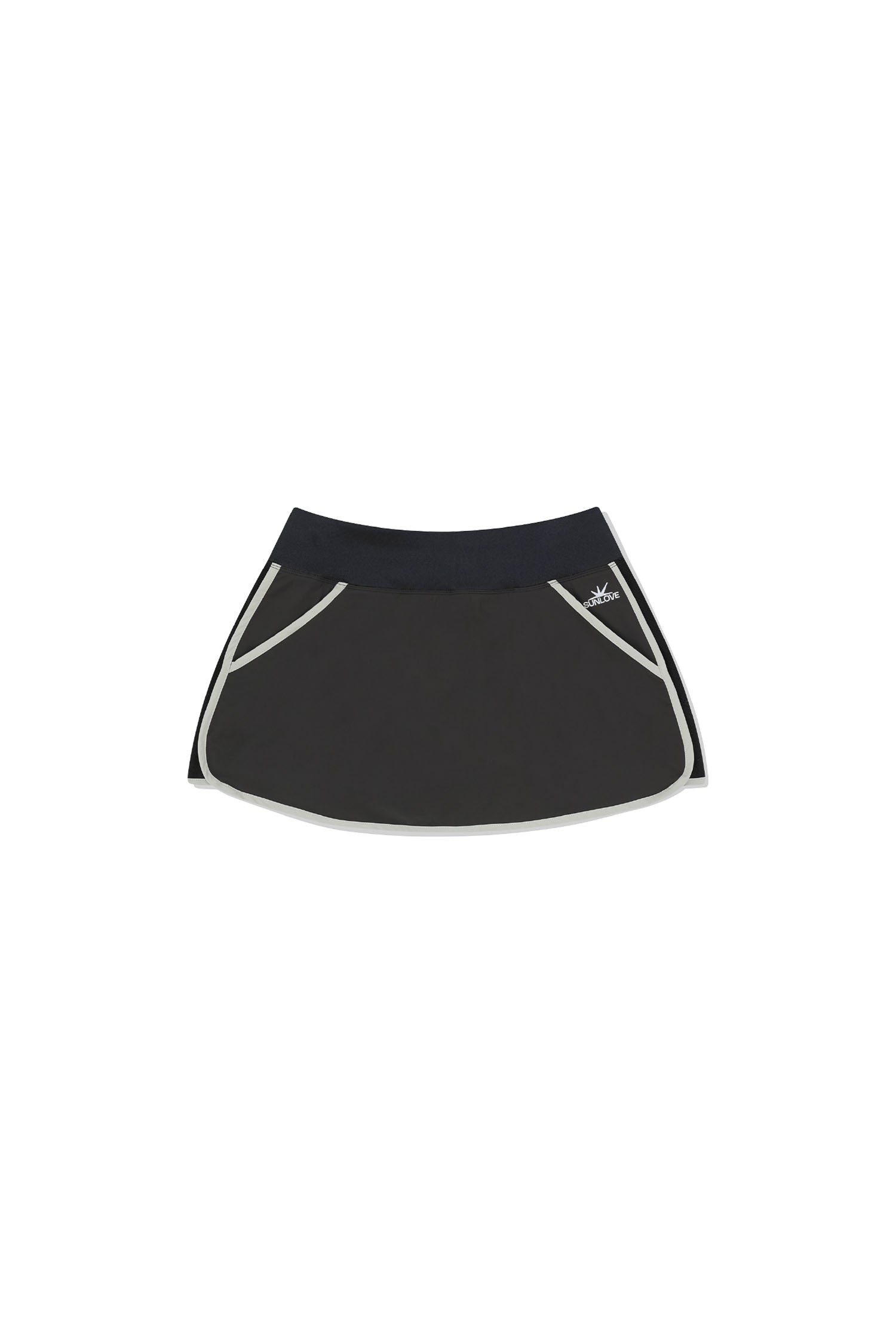 【SUNLOVE】 W Dry Fairway Skirt /追跡付 SUNLOVE] W Dry Fairway Skirt Charcoal