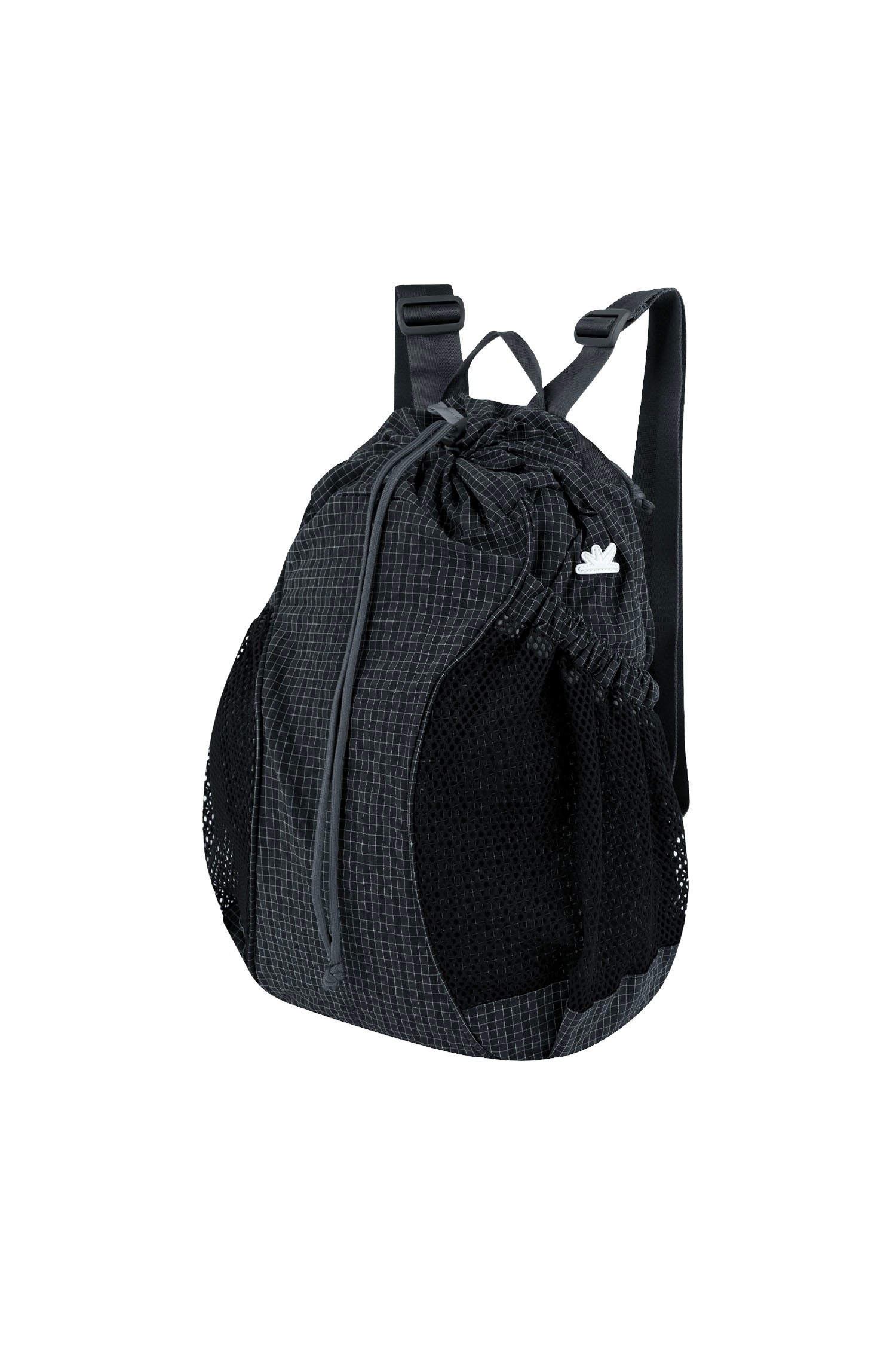 SUNLOVE] Tourer Gym Sack Black Grid