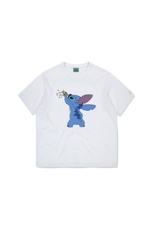 <STITCH> Doodle Tee White